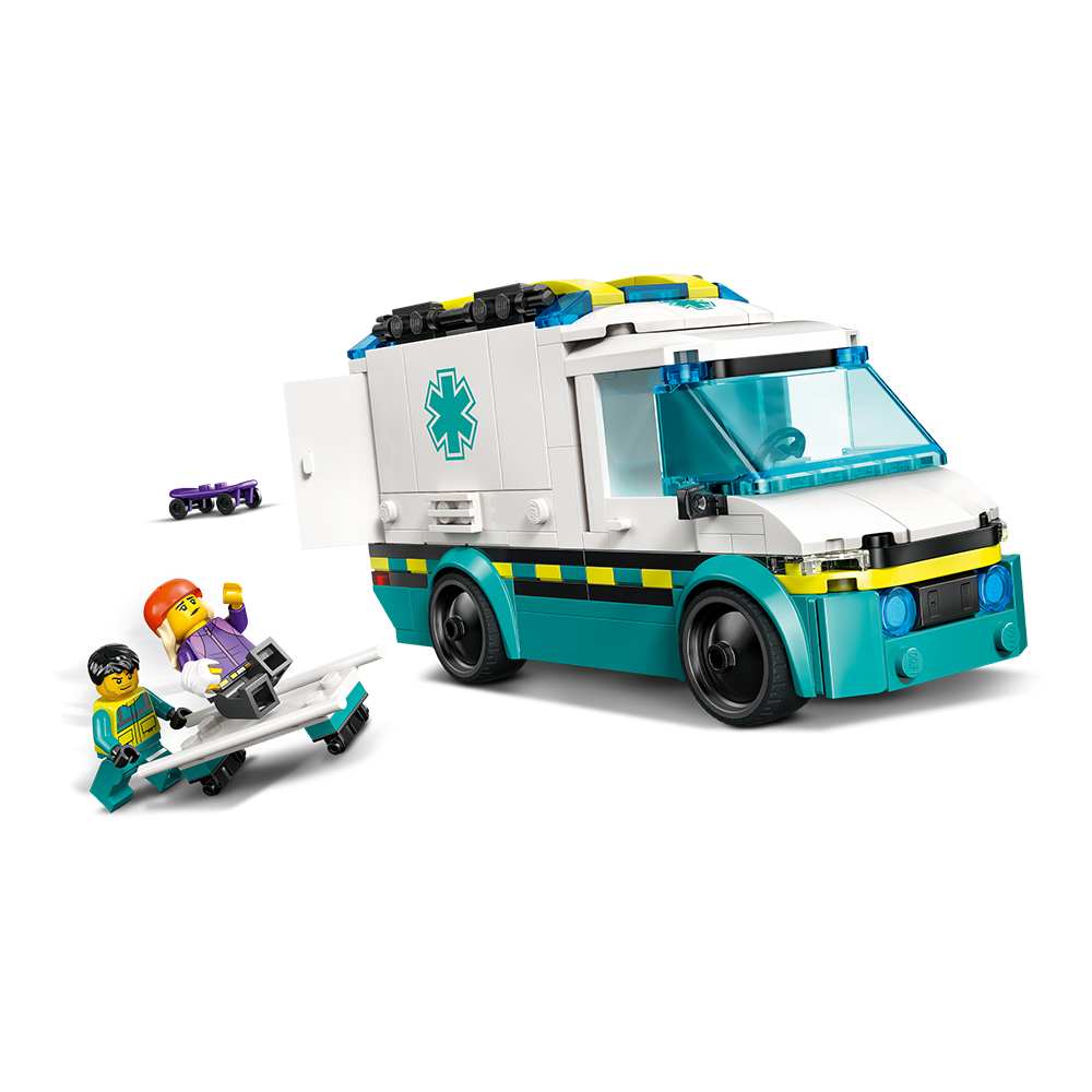 Lego - City - Emergency Ambulance 60451 - Image 3