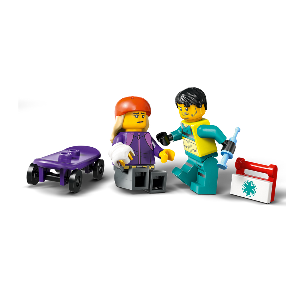Lego - City - Emergency Ambulance 60451 - Image 5