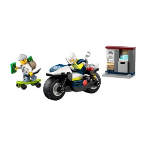 Lego - City - Police Motorcycle Chase 60455