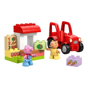 Lego - Duplo - Cartoon Animation: Peppa Pig - Tractor and Market 10468