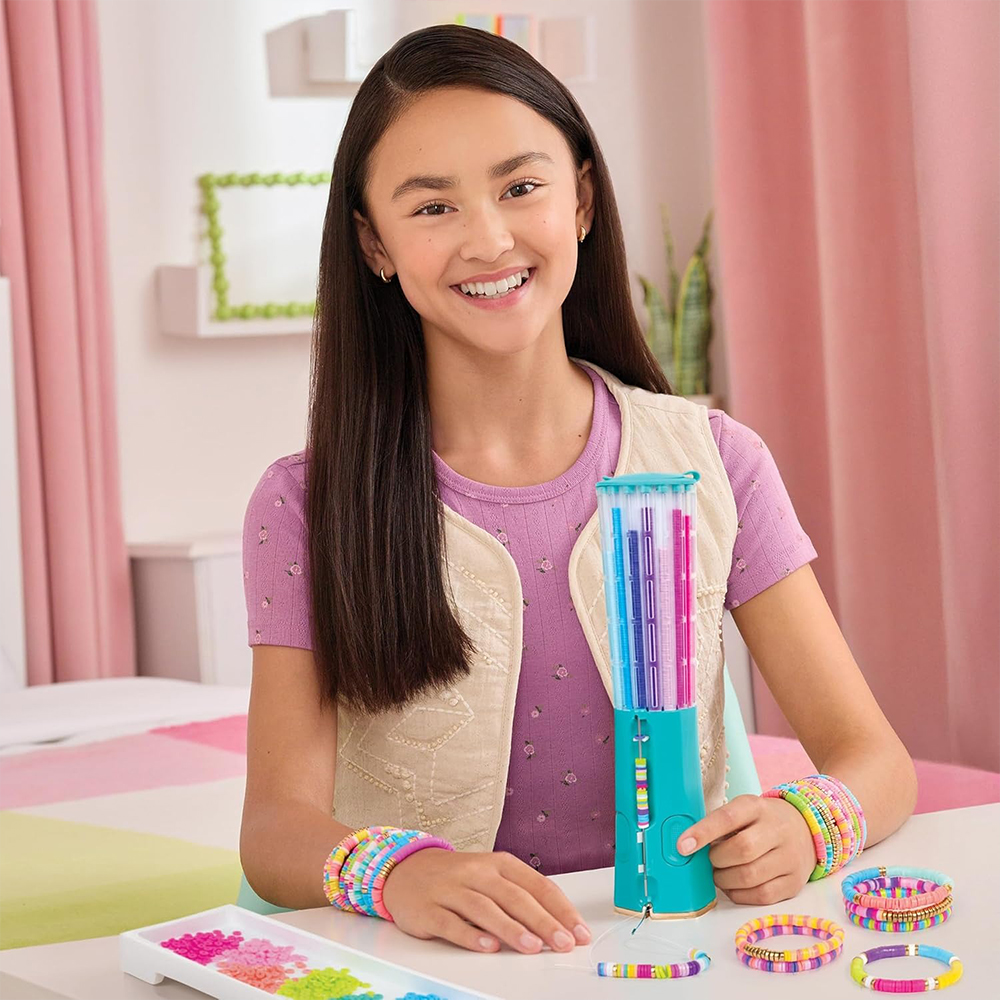 Swift Clicks Heishi Bracelet Maker Make 23 bracelets in 16 bead colors - Image 5