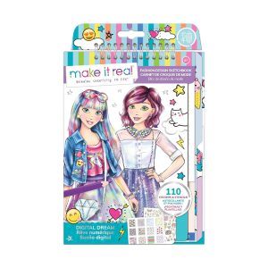 Make It Real Digital Dream Fashion Sketch Book