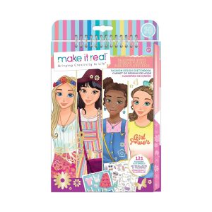 Make It Real Blooming Vibes Fashion Sketch Book