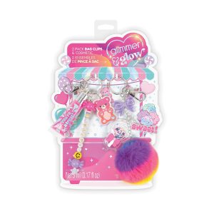 2pk Bag Clips & Cosmetics