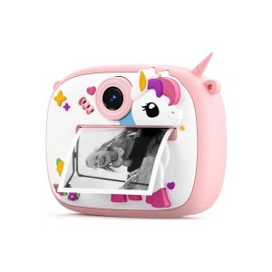 Kids camera instant print Unicorn Pink