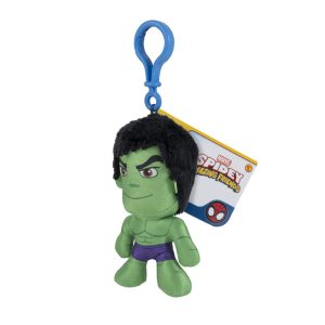 Jazwares Super Heroes: Marvel - Spidey & his Amazing Friends Clip-On Plush - Hulk (3 Inch)