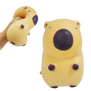 Squish Mart Jumbo Capybara Squishy TPR CDU8PCS