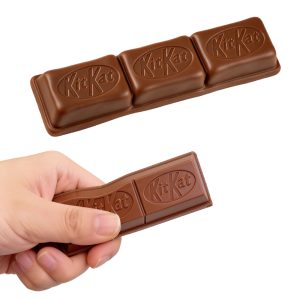Squish Mart Chocholate Kitkat Signle Bar Squishy Slow Rising PU