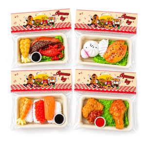 Squishy Japanese Food Set (One Random Piece) (CDU18PCS)