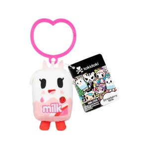 Tokidoki  - 4" Plush Clip (Strawberry Milk) (S1, W1) (EU Clip Size)