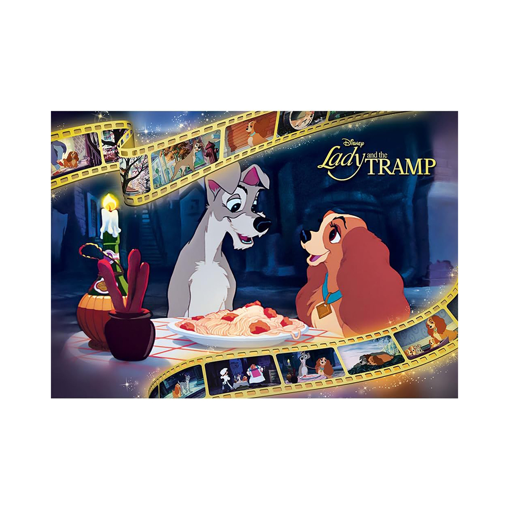 Trefl Puzzles - 1000 Premium Plus - Lady and the Tramp_FSC Mix 70% / Disney Lady and the Tramp - Image 2