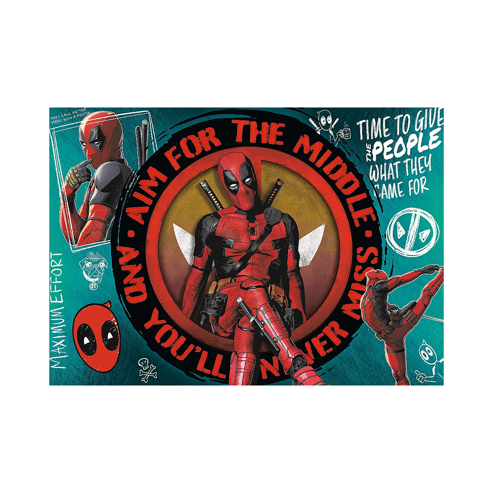 Trefl Puzzles - 1000 Premium Plus - Deadpool_FSC Mix 70% / Marvel Deadpool - Image 2