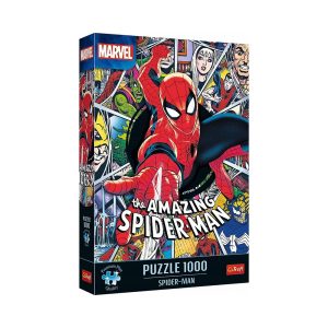 Trefl Puzzles - 1000 Premium Plus - Spider-man_FSC Mix 70% / Disney Marvel Spiderman