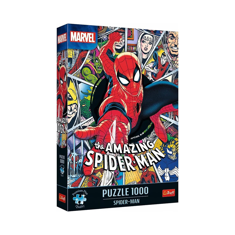 Trefl Puzzles - 1000 Premium Plus - Spider-man_FSC Mix 70% / Disney Marvel Spiderman