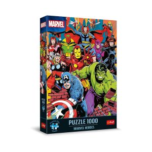 Trefl Puzzles - 1000 Premium Plus - Marvel Heroes_FSC Mix 70% / Marvel Heroes