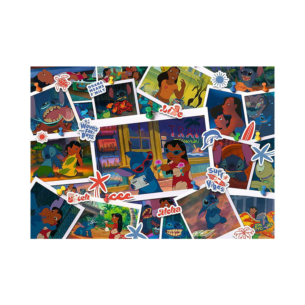 Trefl Puzzles - 1000 - Lilo&Stitch - Sweet Memories - Image 2