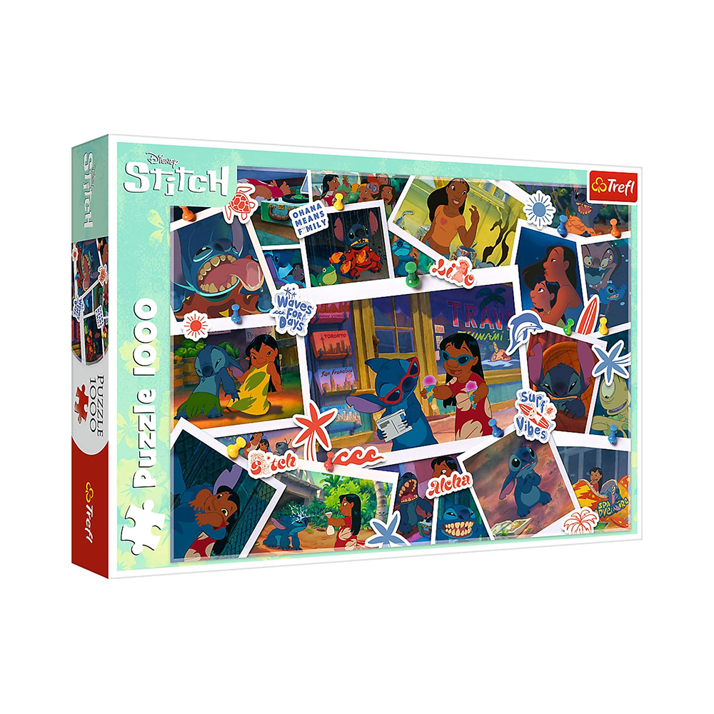 Trefl Puzzles - 1000 - Lilo&Stitch - Sweet Memories