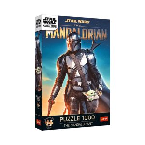 Trefl Puzzles - 1000 Premium Plus - Mandalorian_FSC Mix 70% / Lucasfilm Star Wars The Mandalorian