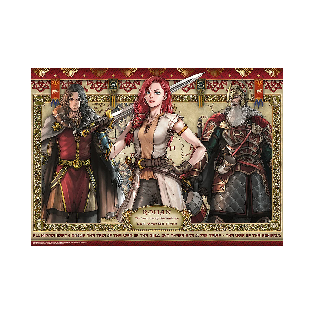 Trefl Puzzles - 1000 - The Lord of the Rings: The War of the Rohirrim / Warner The Lord of the Rings_FSC Mix 70% - Image 2