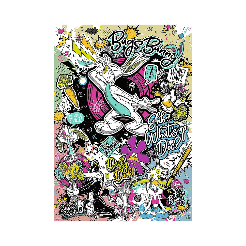 Trefl Puzzles - 1000 Premium Plus - Looney Tunes_FSC Mix 70% / Warner Looney Tunes - Image 2