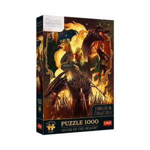 Trefl Puzzles - 1000 Premium Plus - House of the Dragon_FSC Mix 70% / Warner House of the Dragon