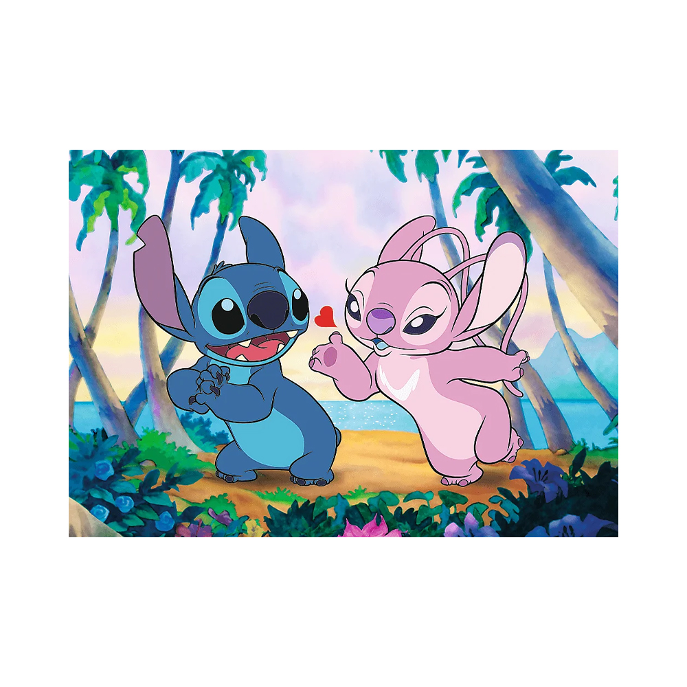 Trefl Puzzles - 1000 Premium Plus - Stitch & Angel_FSC Mix 70% / Disney Lilo&Stitch - Image 2
