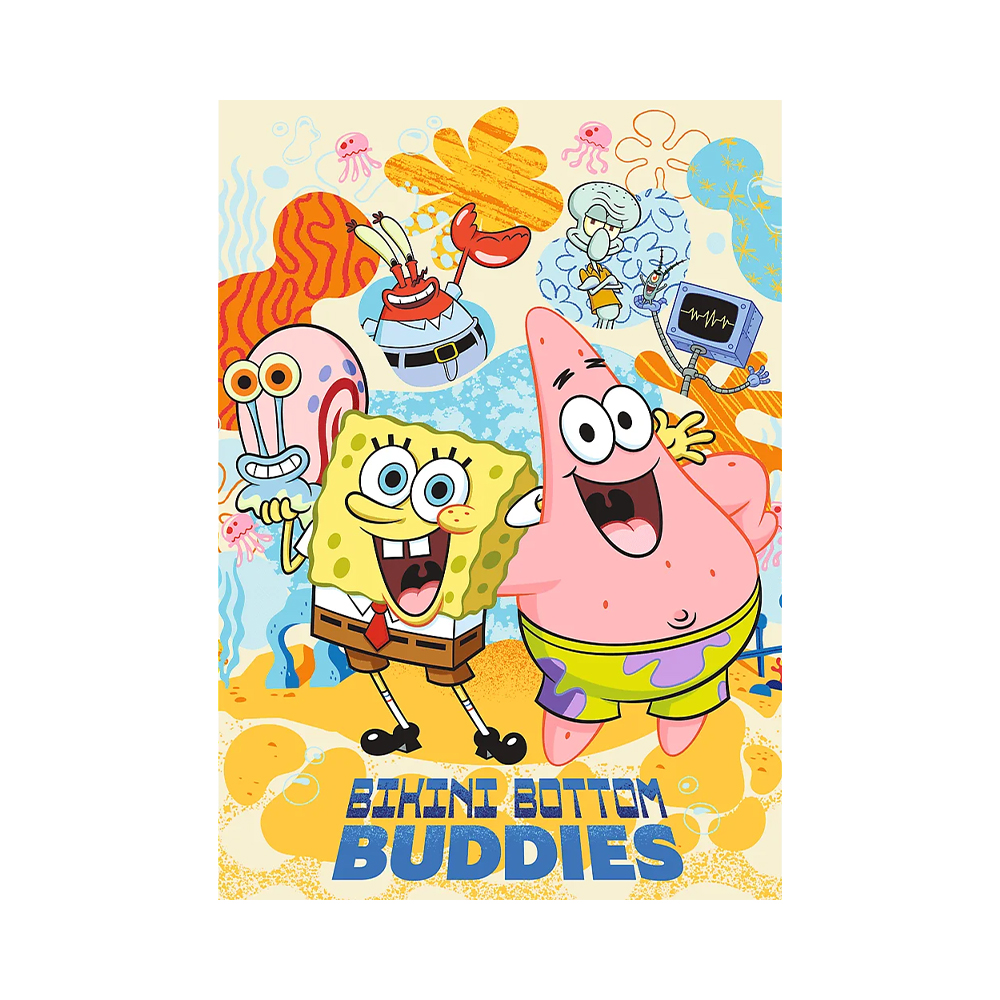 Trefl Puzzles - 1000 Premium Plus - SpongeBob SquarePants_FSC Mix 70% / Viacom SpongeBob - Image 2