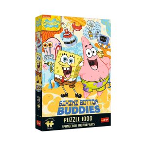 Trefl Puzzles - 1000 Premium Plus - SpongeBob SquarePants_FSC Mix 70% / Viacom SpongeBob