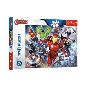 Trefl Puzzles - 200 - Mighty Avengers / Disney Marvel The Avengers