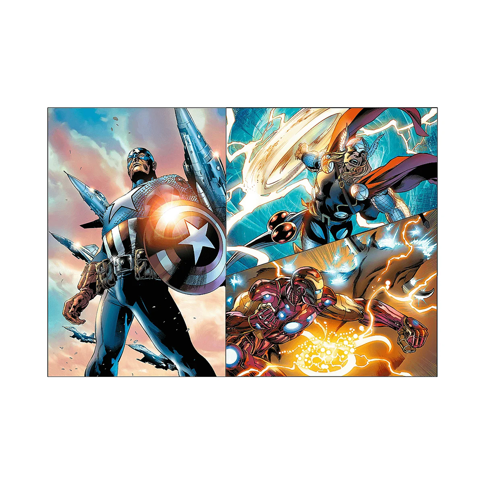 Trefl Puzzles - 4x250 - Heroic days / Disney Marvel The Avengers_FSC Mix 70% - Image 2