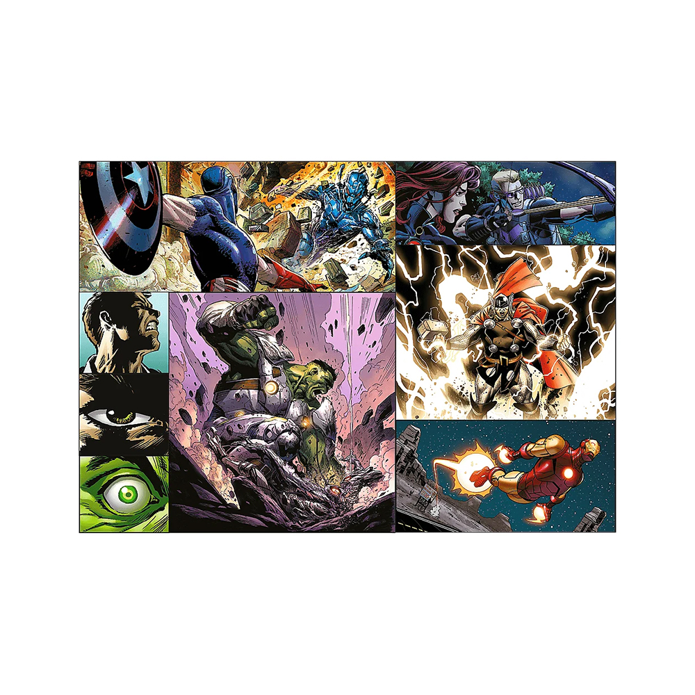 Trefl Puzzles - 4x250 - Heroic days / Disney Marvel The Avengers_FSC Mix 70% - Image 5
