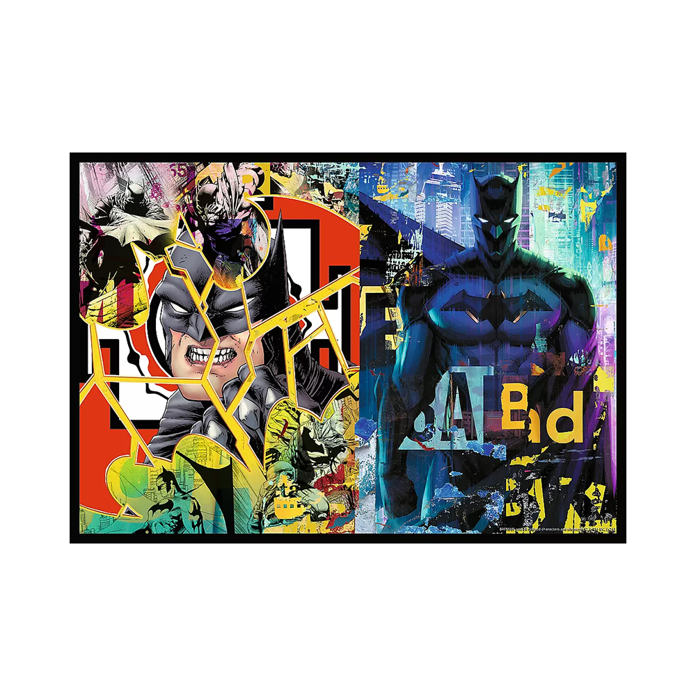 Trefl Puzzles - 4x250 - Batman in action / Warner Batman_FSC Mix 70% - Image 2