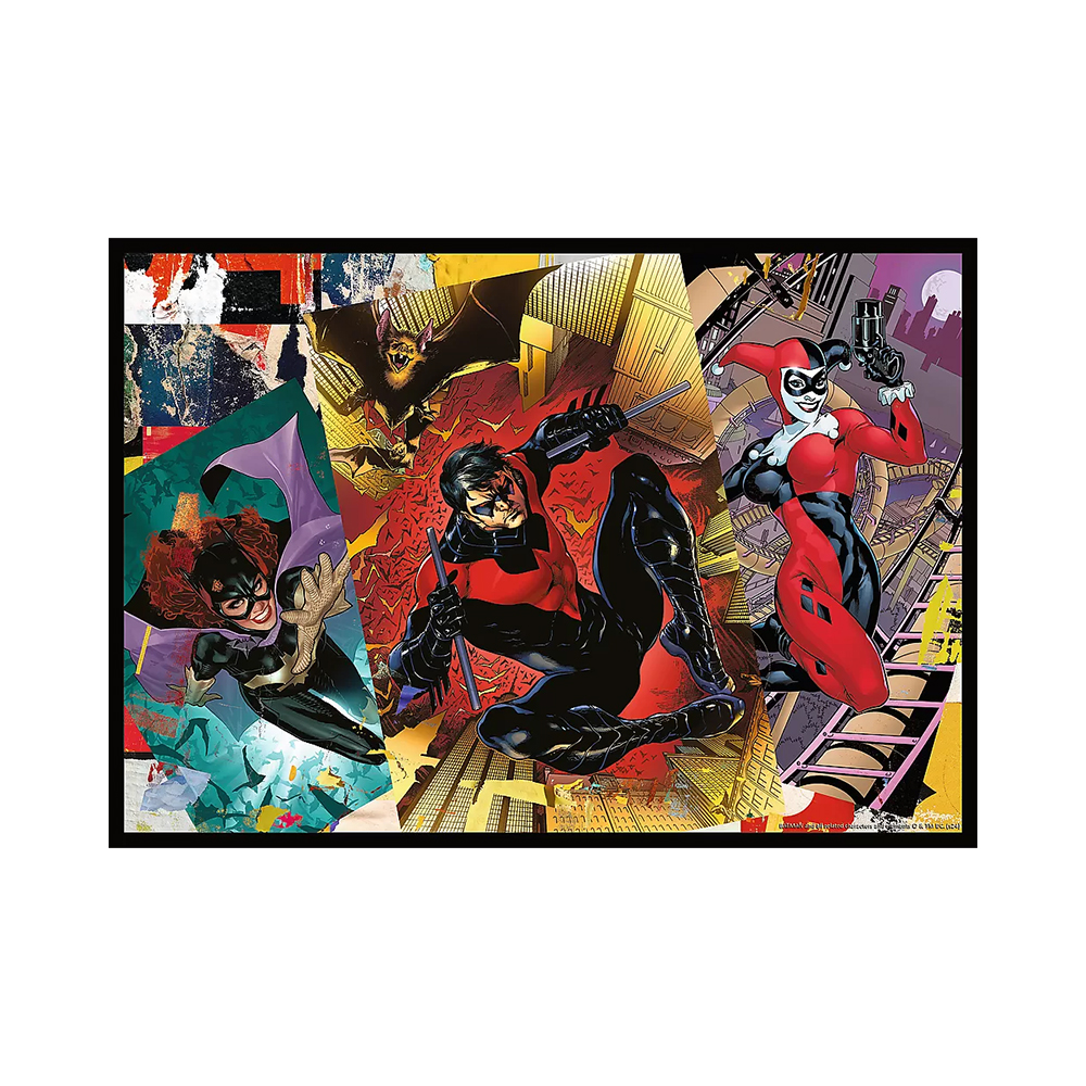 Trefl Puzzles - 4x250 - Batman in action / Warner Batman_FSC Mix 70% - Image 4