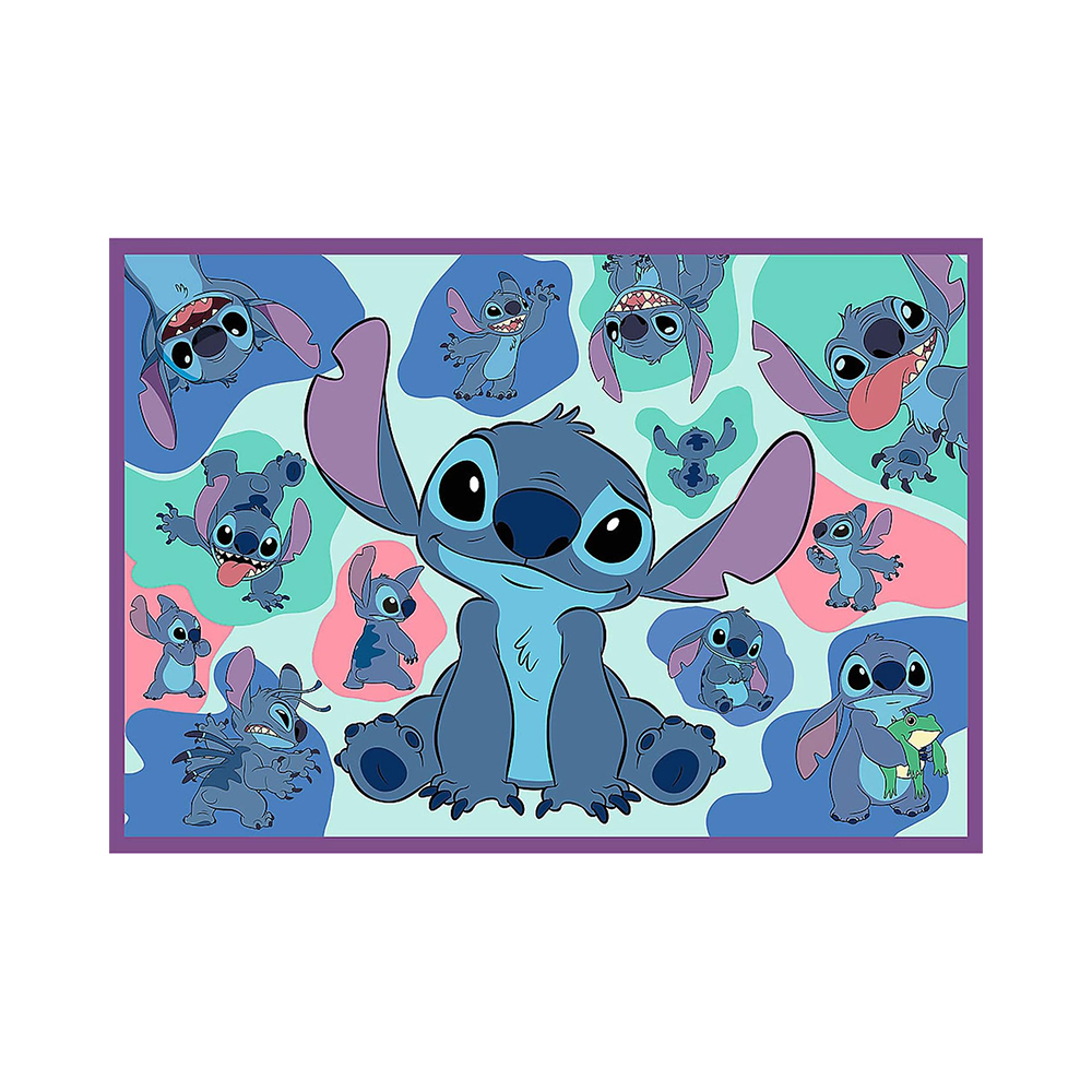 Trefl Puzzles - 4x250 - Amazing Stitch / Disney Lilo&Stitch_FSC Mix 70% - Image 3
