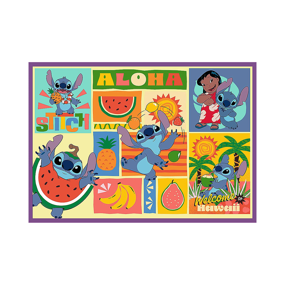 Trefl Puzzles - 4x250 - Amazing Stitch / Disney Lilo&Stitch_FSC Mix 70% - Image 4