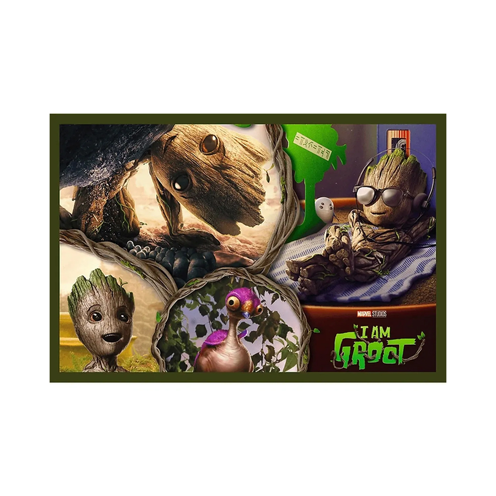 Trefl Puzzles - 2x200 - I am Groot / Marvel Guardians of the Galaxy_FSC Mix 70% - Image 3