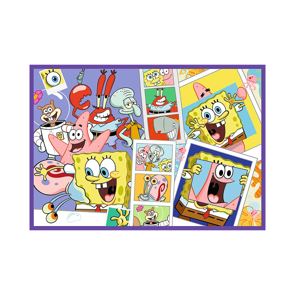 Trefl Puzzles - 4x250 - Crazy world of Spongebob / Viacom Spongebob_FSC Mix 70% - Image 5