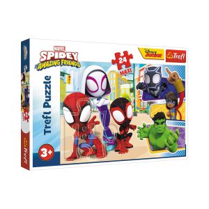 Trefl Puzzles - 24 Maxi - Spidey and his friends / Spidey and his amazing friends