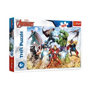 Trefl Puzzles - 160 - Ready to save the world / Disney Marvel The Avengers