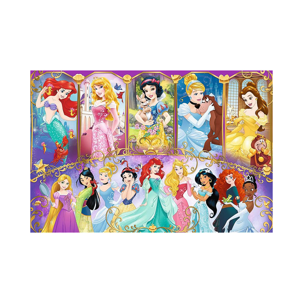 Trefl Puzzles - 160 - Princesses portraits / Disney Princess - Image 2