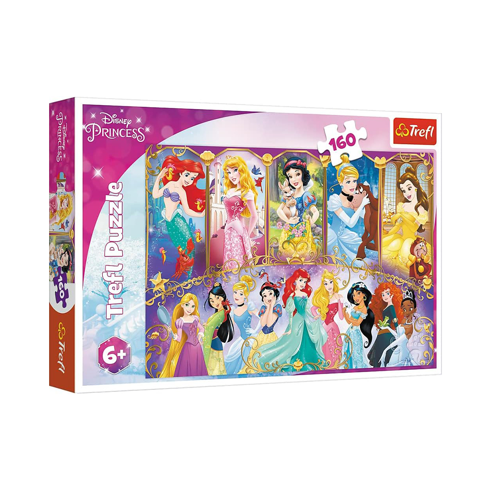 Trefl Puzzles - 160 - Princesses portraits / Disney Princess