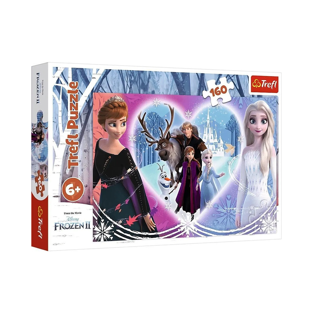 Trefl Puzzles - 160 - Joyful moments / Disney Frozen 2