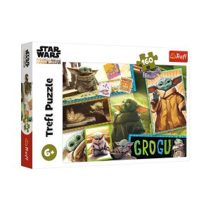 Trefl Puzzles - 160 - Grogu / Lucasfilm Star Wars The Mandalorian