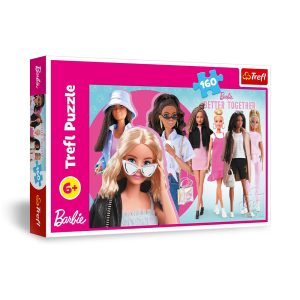 Trefl Puzzles - 160 - Barbie and her world / Mattel, Barbie