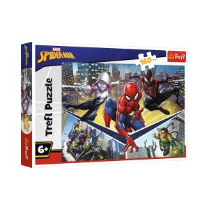 Trefl Puzzles - 160 - Spiderman Power / Disney Marvel Spiderman