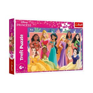 Trefl Puzzle - Cartoon Animation: Disney Princess - Real Princesses (160 PCS)