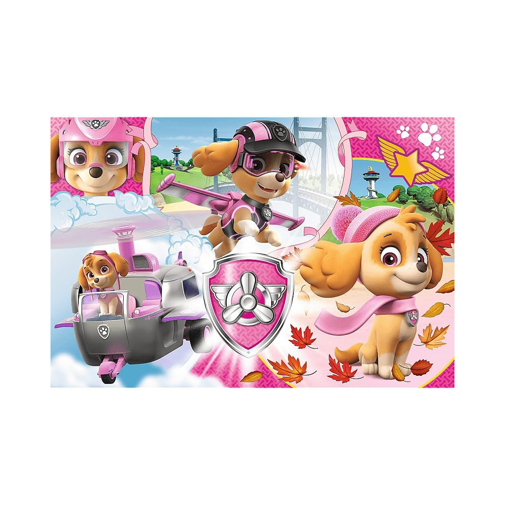 Trefl Puzzles - 100 - Skye in action / Viacom Paw Patrol - Image 2