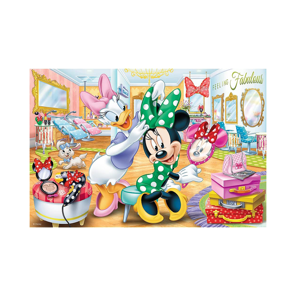 Trefl Puzzles - 100 - Minnie in beauty parlous / Disney Minnie_FSC Mix 70% - Image 2