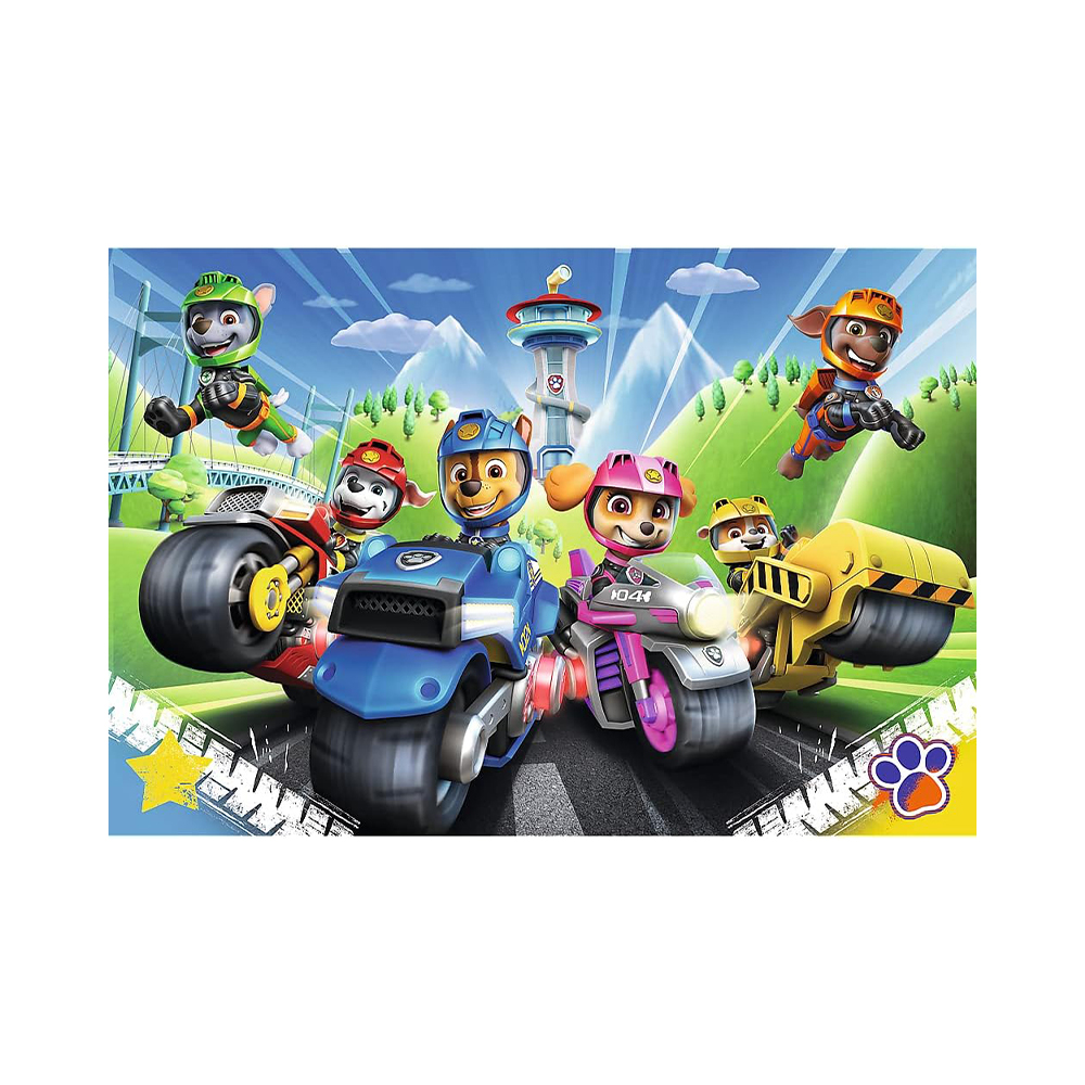 Trefl Puzzles - 100 - Paw Patrol on motorbikes / Viacom PAW Patrol - Image 2