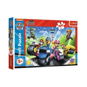 Trefl Puzzles - 100 - Paw Patrol on motorbikes / Viacom PAW Patrol